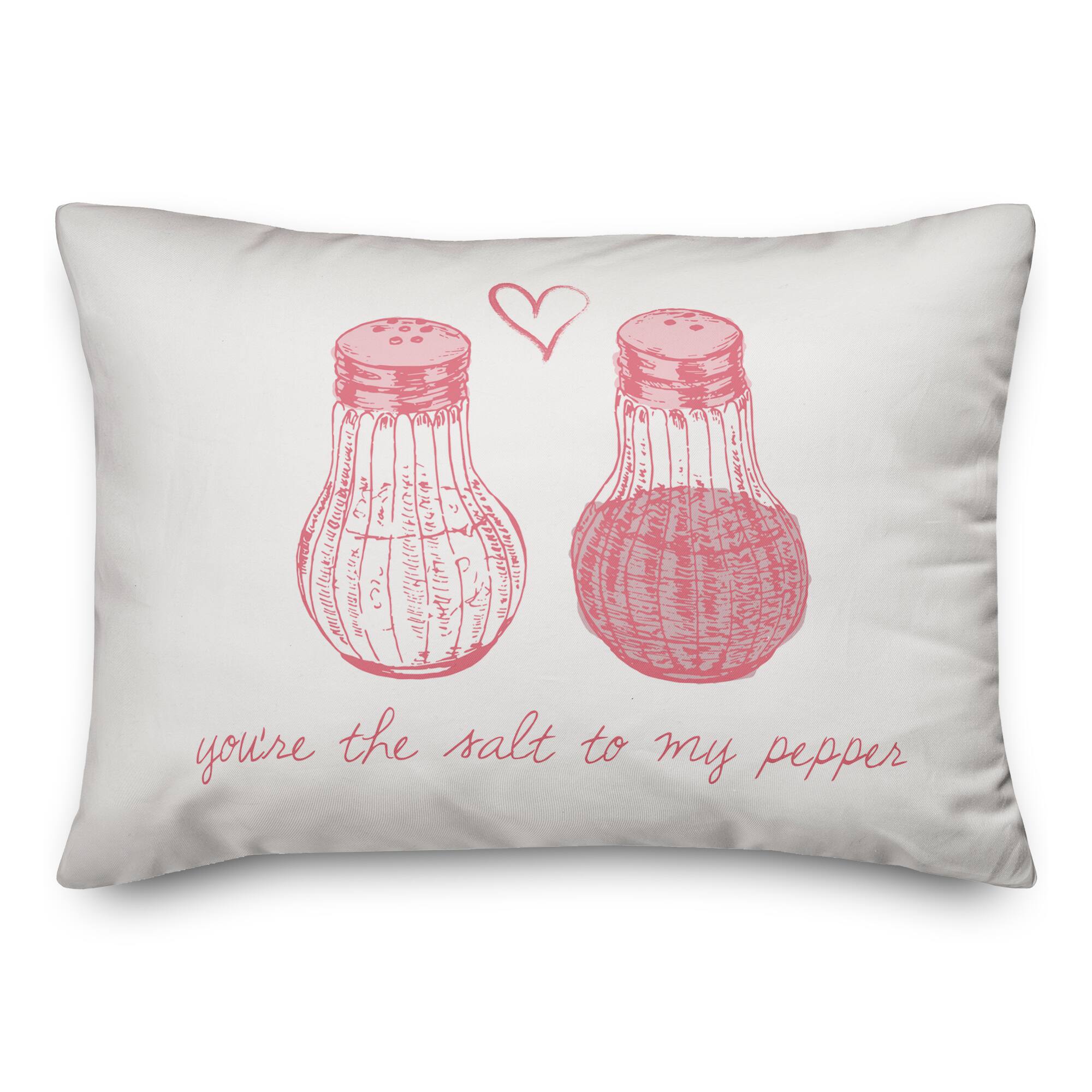 Salt To My Pepper Throw Pillow